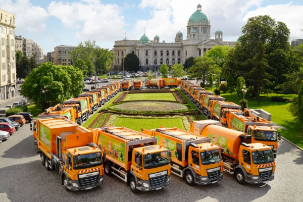 DAF Trucks поставила 44 автомобиля для городской коммунальной службы Белграда